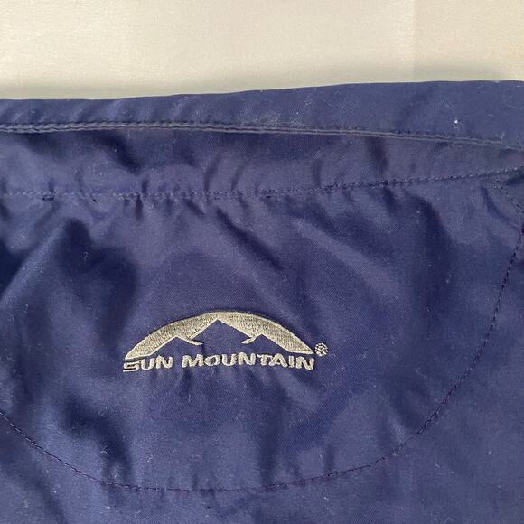 Sun Mountain Headwind Solo Golf Pullover Jacket Mens XL Blue Quail Hollow Club - Picture 11 of 11